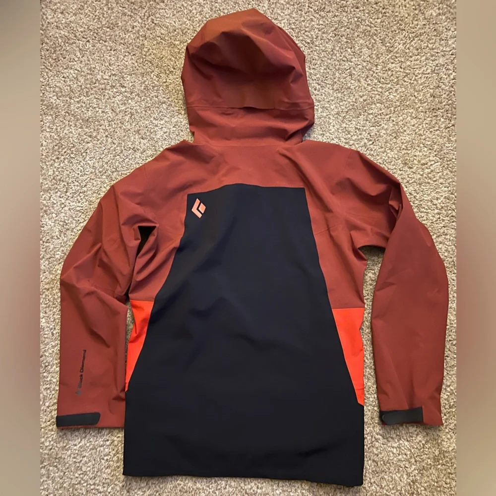 MEN'S RECON STRETCH SKI SHELL - Mulled cider-Black Octane size S - Picture 2 of 2